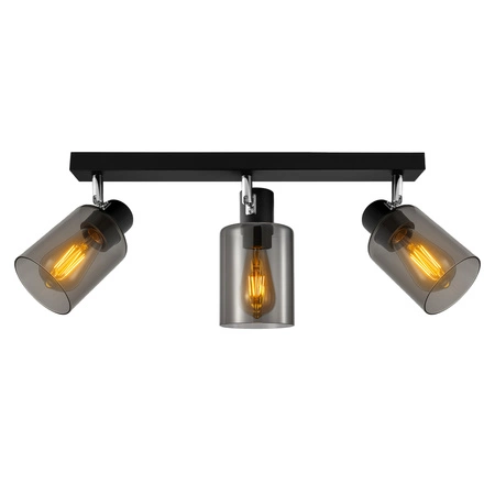 Lampa sufitowa led wisząca żyrandol szklana nowoczesna loft 3xE27 plafon LX-1064 LEDLUX