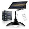 Lampa Solarna Ogrodowa LED Wisząca Zewnętrzna Czujnik Zmierzchu Pilot LSOL-047 LEDLUX