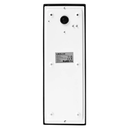Lampa elewacyjna LED zewnętrzna kinkiet ogrodowy Premium LX-9121 CZARNA LEDLUX