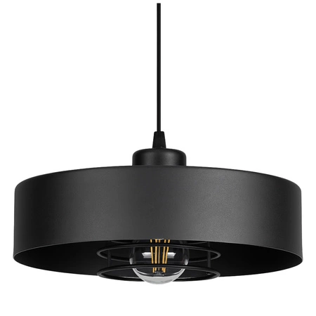 Lampa Wisząca LX- 1105 Czarna 2x E27 LEDLUX