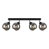 Lampa Sufitowa LX- 1194 Czarna 4x E27 LEDLUX