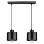 Lampa Sufitowa LX- 1067 Czarna 2x E27