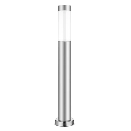 Lampa Ogrodowa Stojąca Słupek E27 LX - 710 Inox 90cm LEDLUX