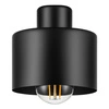 Lampa Sufitowa LX- 1038 Czarna 1x E27 LEDLUX