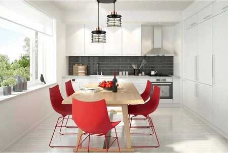 Lampa Wisząca LX- 1078 Czarna + Miedź 2x E27 LEDLUX