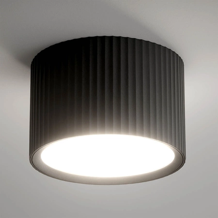 OPRAWA NATYNKOWA Sufitowa HALOGENOWA TUBA LED GX53 Walec SPOT Nowoczesna OPN-013 BLACK