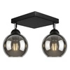 Lampa Sufitowa LX- 1197 Czarna 2x E27 LEDLUX