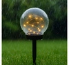 Lampa Solarna Ogrodowa LED Wbijana Ozdobna Dymiona Kulka Kula Szpikulec LSOL-049 LEDLUX