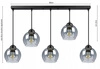 Lampa Wisząca LX- 1199 Czarna 5x E27 LEDLUX