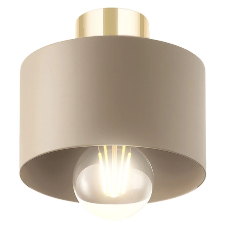 Lampa wisząca sufitowa nowoczesna 3xE27 ZŁOTA beżowa GLAMOUR nowoczesna LX-1035