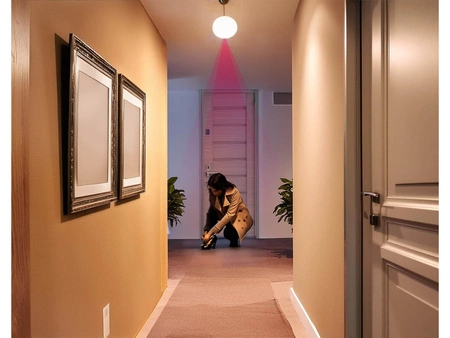 Żarówka LED E27 PIR A60 12W biała neutralna czujnik RUCHU ZMIERZCHU LEDLUX