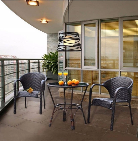 Lampa Wisząca LX- 1072 Czarna 1x E27 LEDLUX