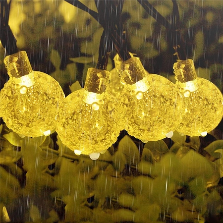 Girlanda Lampa Solarna Świetlna Ogrodowa LSOL-008 LEDLUX