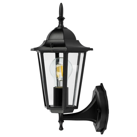Lampa elewacyjna LED zewnętrzna kinkiet ogrodowy LATARNIA Nowoczesna E27 LEL-0005 LEDLUX
